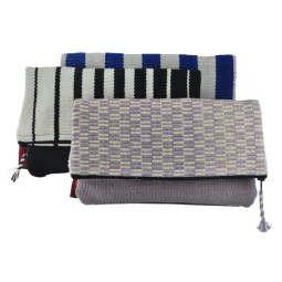 Fold Over Clutch (with magnet), Size: 24x16cm.