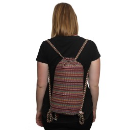 WSDO-D001, Braid Back Pack, Size: 32x30x10cm, Weight: 175g.